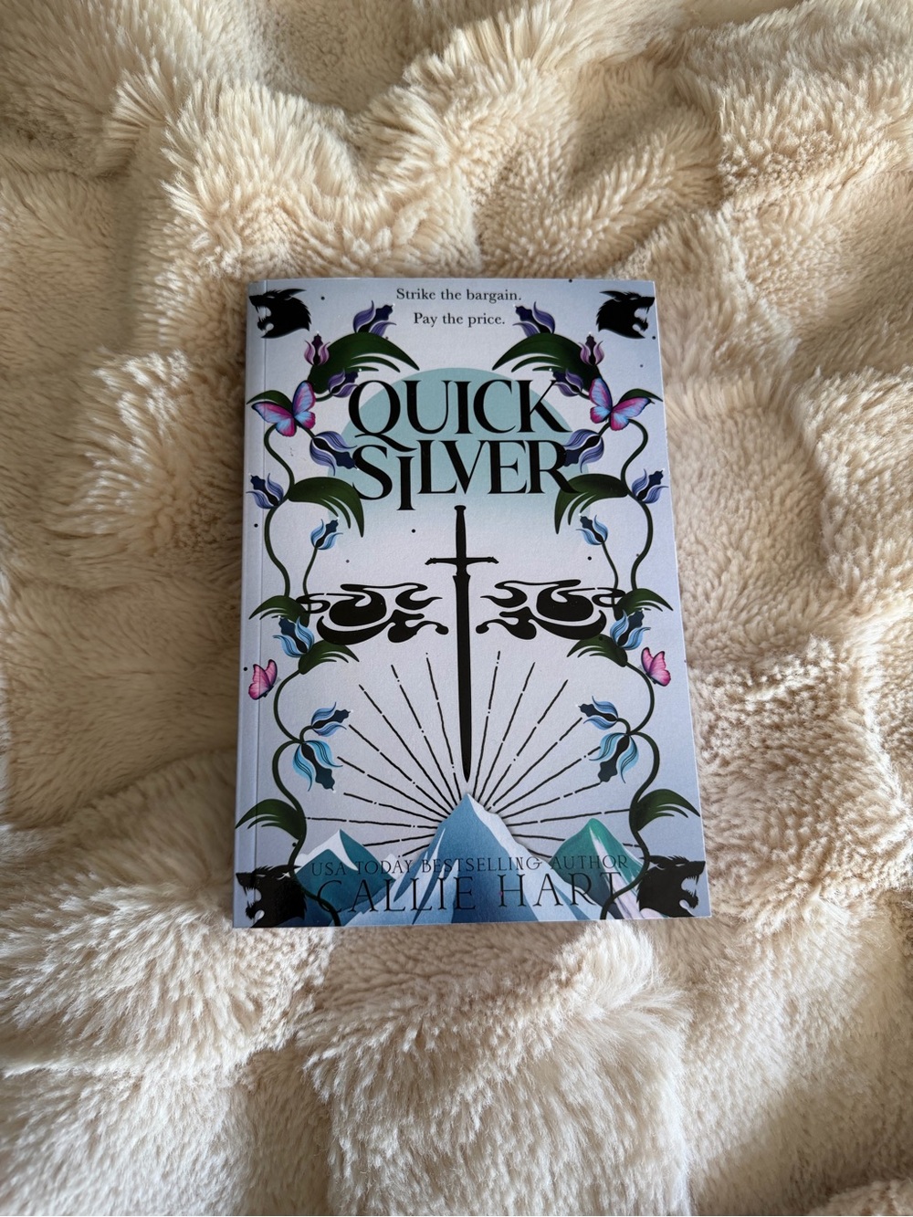 Quick Silver Decorative Cover by Callie Hart